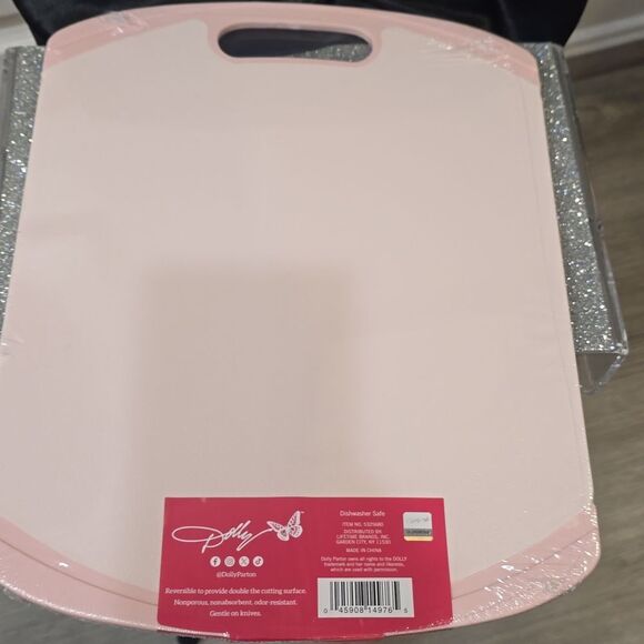 Dolly Parton Rose Pattern Cutting Board - Picture 15 of 15